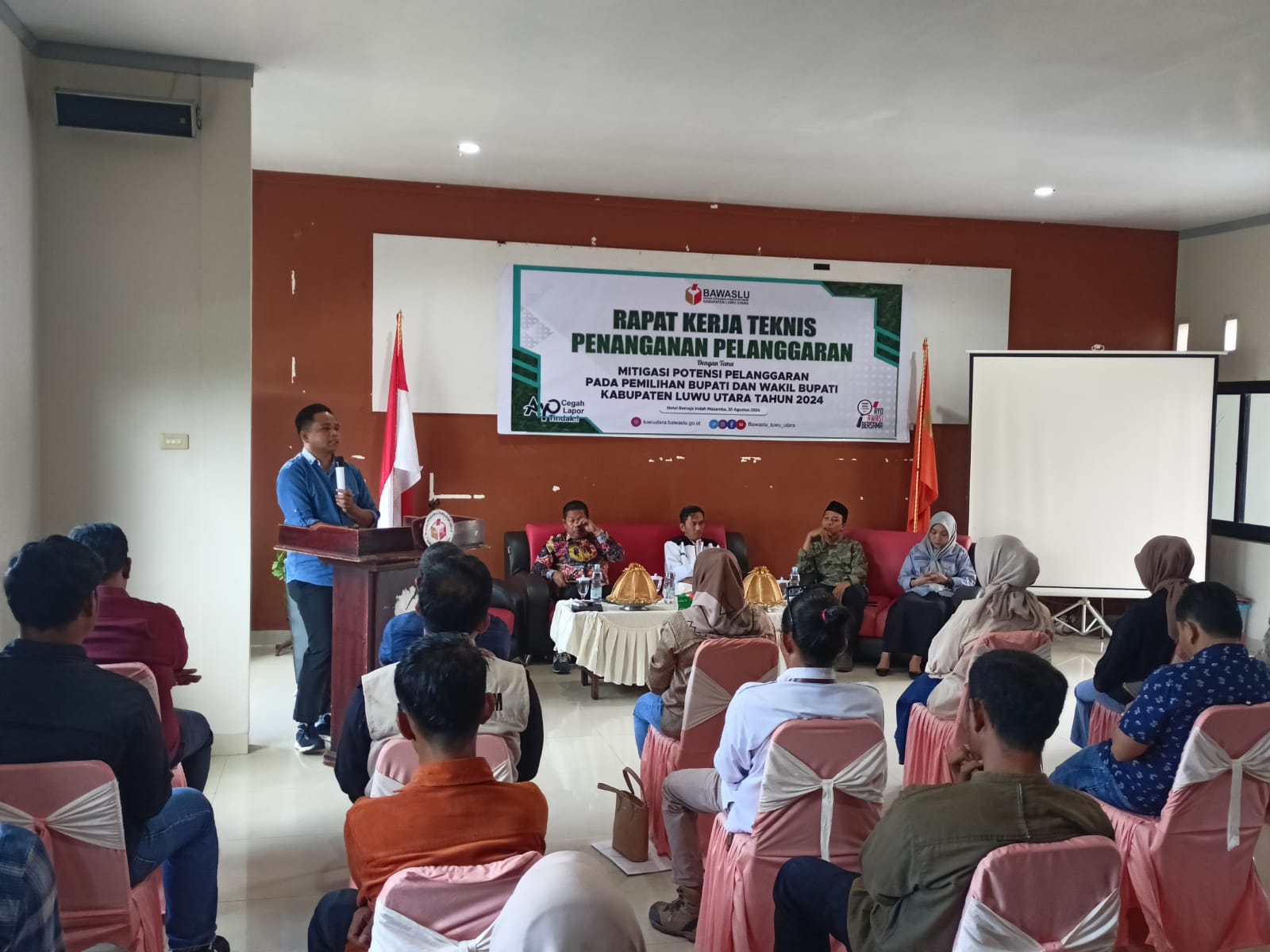 Bawaslu Luwu Utara Gelar Rapat Teknis Mitigasi Pelanggaran Pilkada 2024