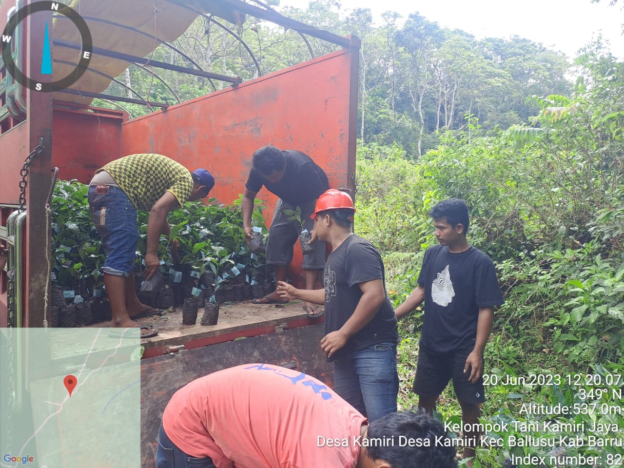 Petani Kakao Sulsel Menerima Bantuan Bibit dan Pupuk Dari Program Andi Sudirman Sulaiman