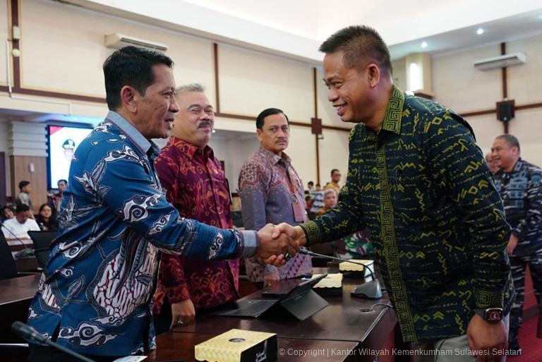 Kakanwil Andi Basmal Hadiri Rapat Koordinasi dengan PJ Gubernur Sulsel
