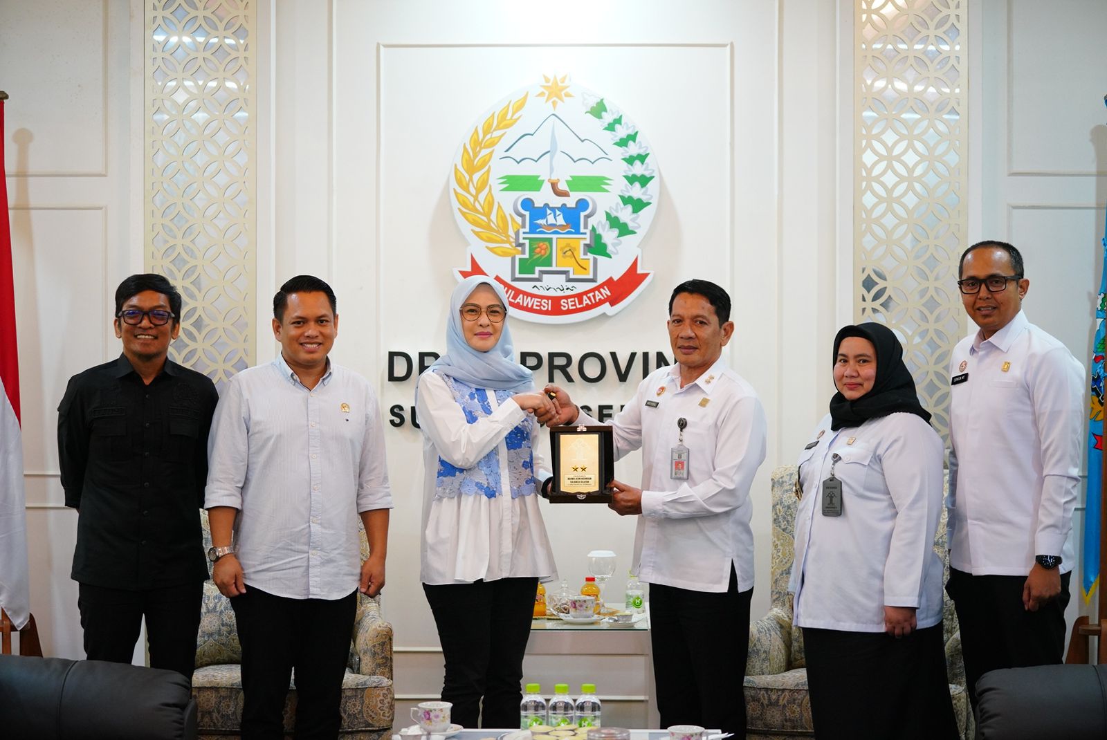 Bertemu Ketua DPRD Sulsel, Kakanwil Andi Basmal Bahas Terkait Pembentukan Ranperda