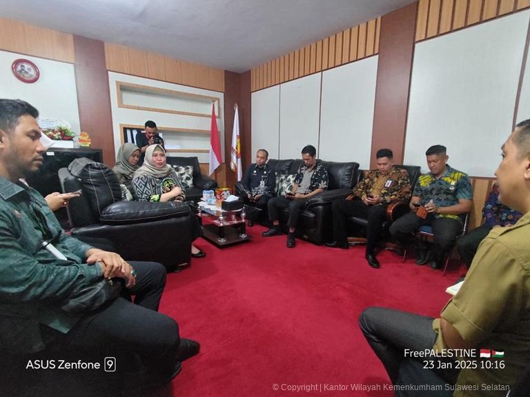 Kemenkum Sulsel Perkuat Sinergi Harmonisasi Produk Hukum Daerah di Bulukumba
