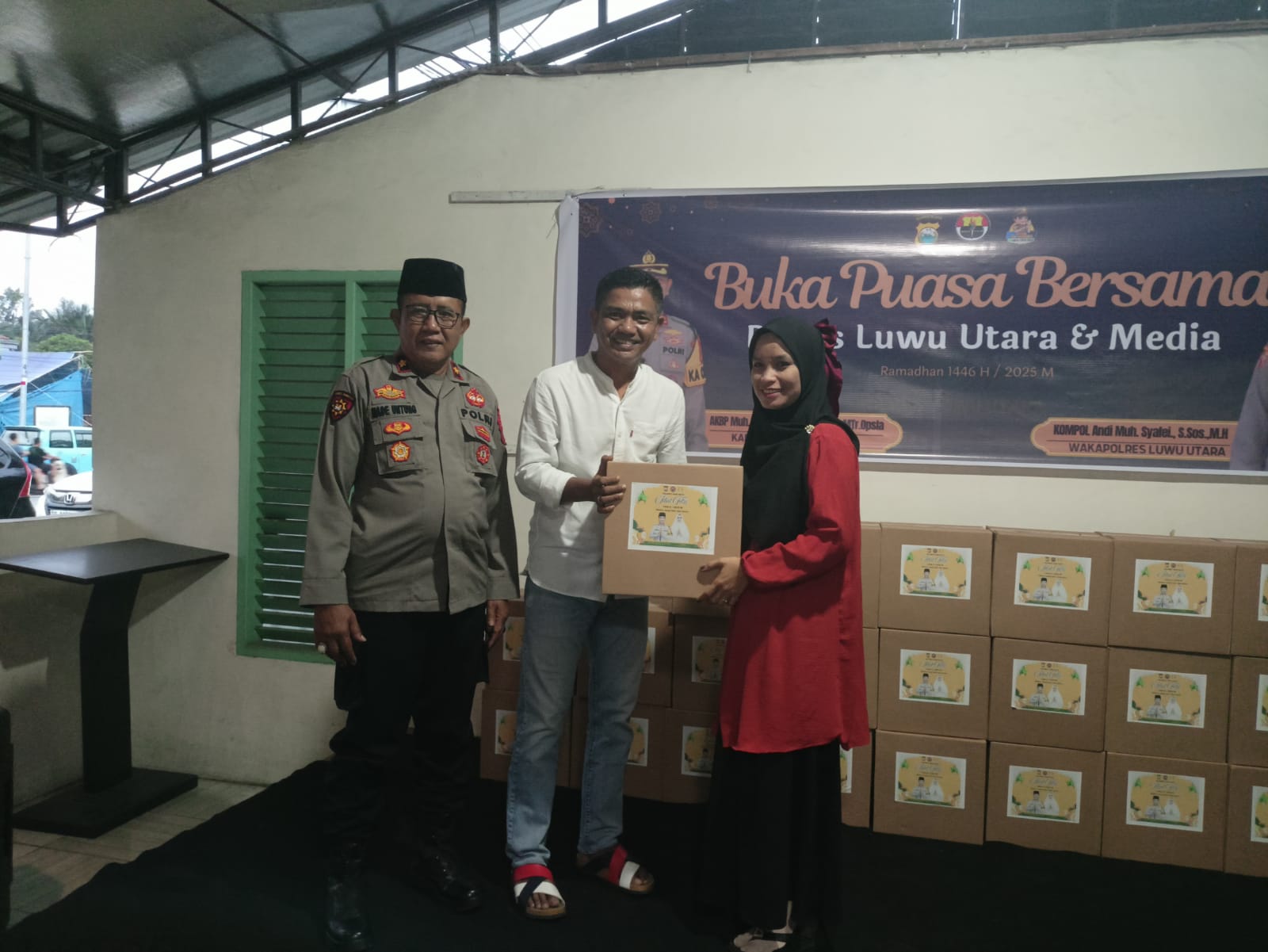 Kapolres Luwu Utara Pamit dan Apresiasi Media Lewat Buka Puasa Bersama