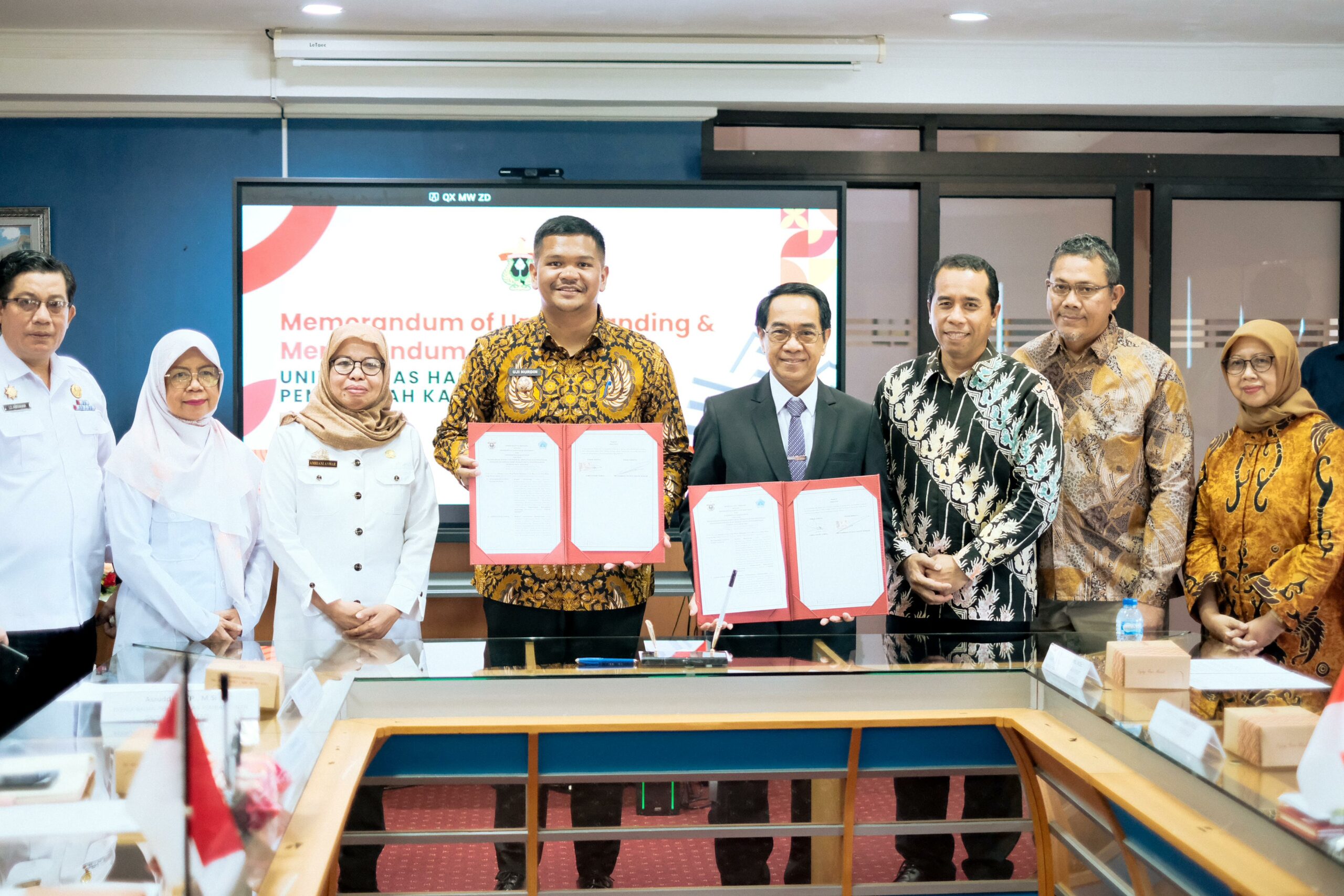 Bupati Bantaeng Uji Nurdin Teken MoU dengan Unhas, Wujudkan Program Petani Bangkit