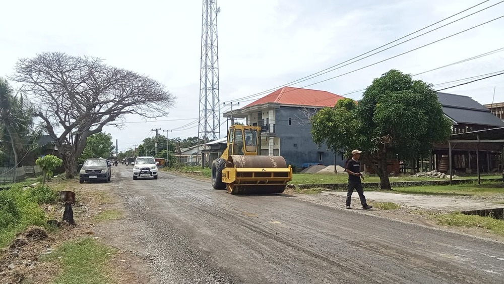 Pemprov Sulsel Bantu Percepatan Perbaikan Jalan Rusak Berat di Pinrang