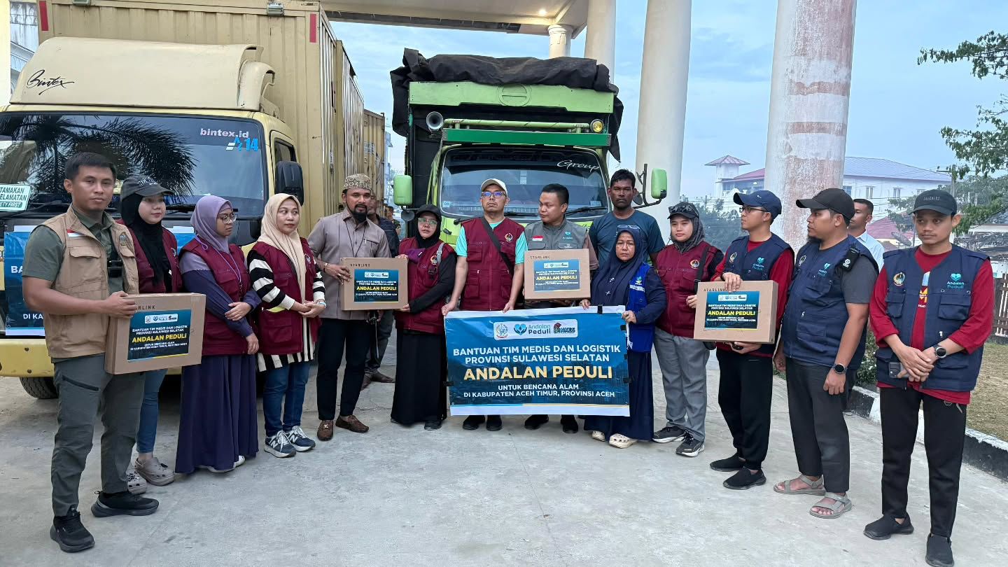 Pemprov Sulsel Salurkan Bantuan Rp1 Miliar Lebih hingga Kirim Tim Kemanusiaan ke Aceh Timur