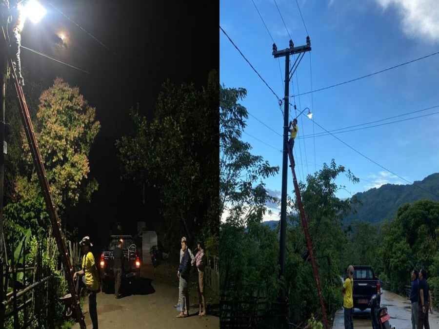 Ombudsman Sulsel Bantu Perbaikan Lampu Jalan hingga Akses Listrik di Desa Gattareng